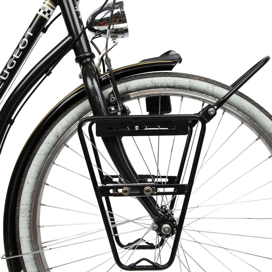 Porte bagage avant vélo pour fourche rigide et télescopique