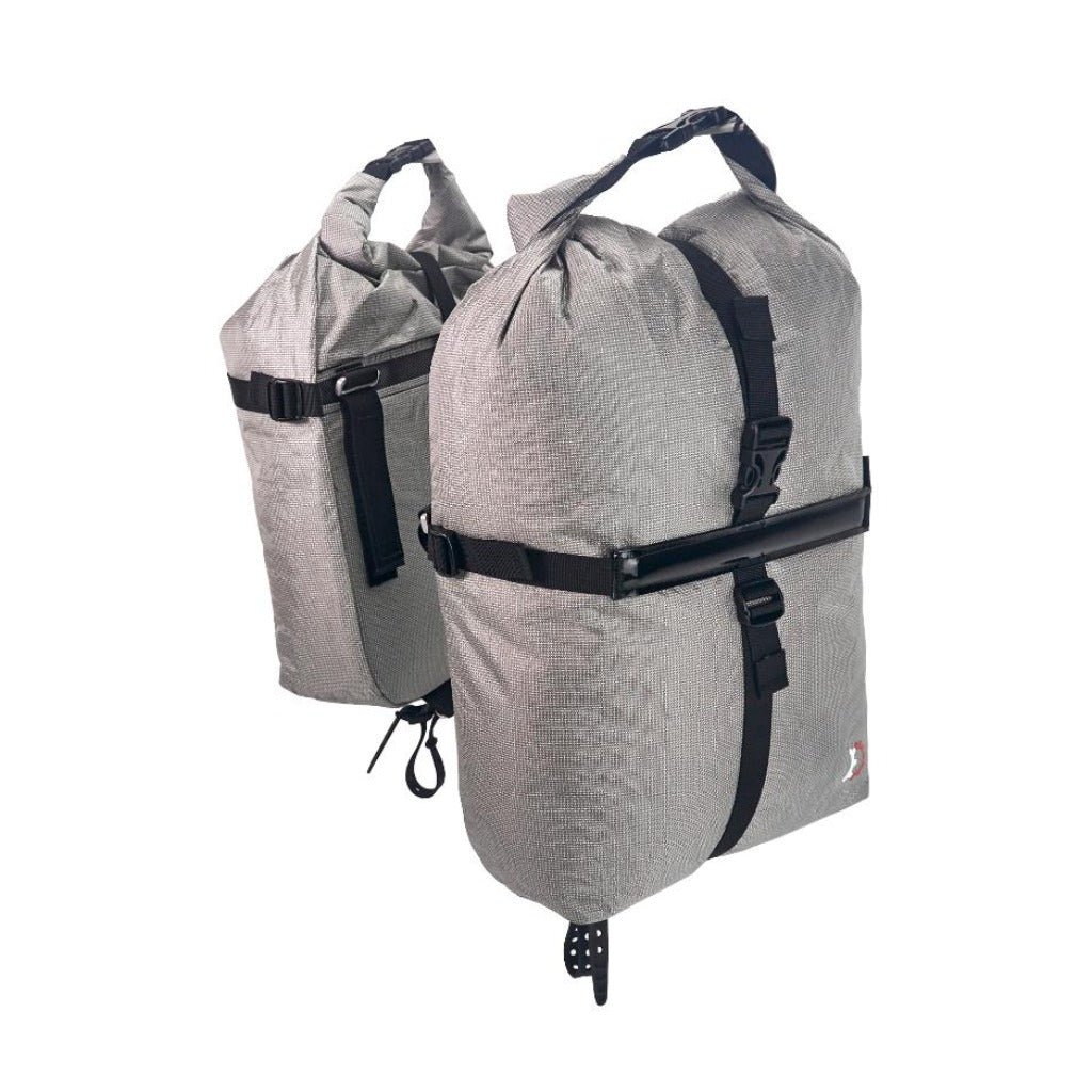 Lot De 2 Sacoches De Vélo Accell – Noires – Pour Pièces Ou Accessoires – NOS