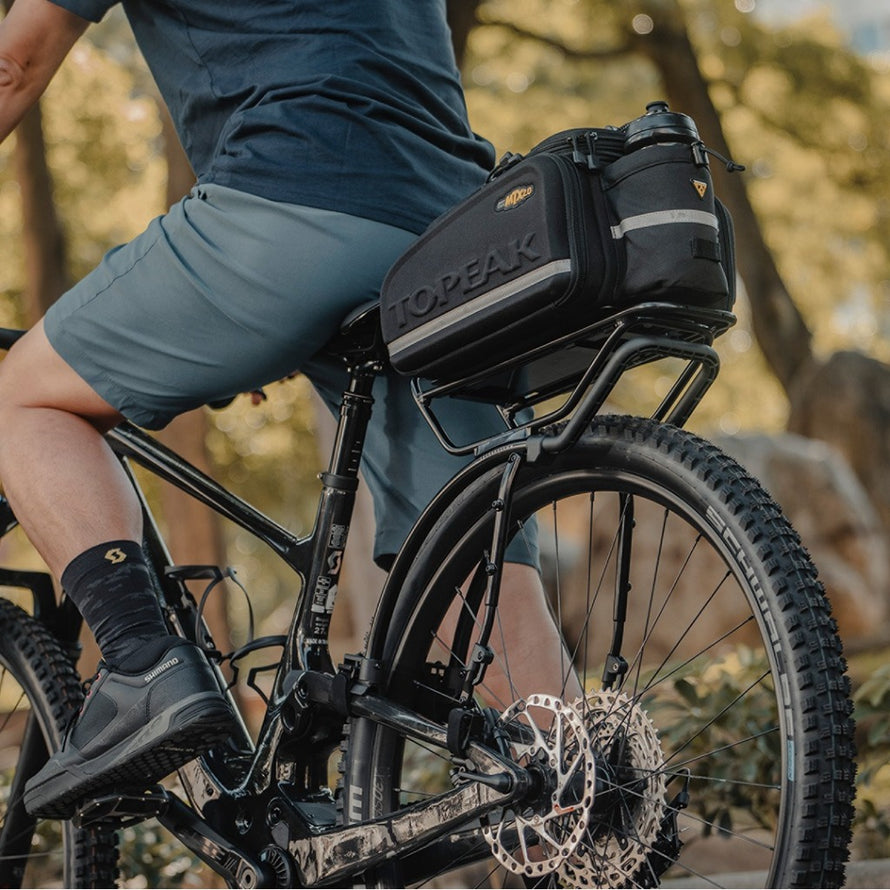 Porte-Bagages Arrière Topeak TetraRack M2 HD Pour VTT - Compatible Roues 27.5"-29", Système MTX QuickTrack