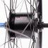 roue Shimano 28 pouces avec moyeu nexus dynamo intégré vue marque moyeu