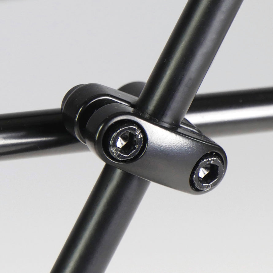 Rail pour sacoche porte-bagages latéral Xtra rail Klickfix attaches sur tubes