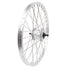 Roue avant vélo 20 pouces Dynamo Moyeu DH-C3000 vue de 3/4