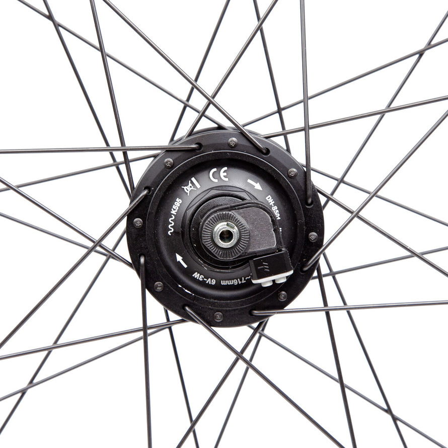 Roue vélo avant 28 pouces dynamo moyeu Alfine Shimano Centerlock