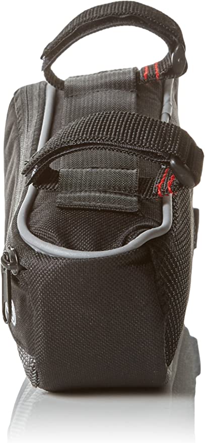 Sacoche abus vélo cadre vue velcro