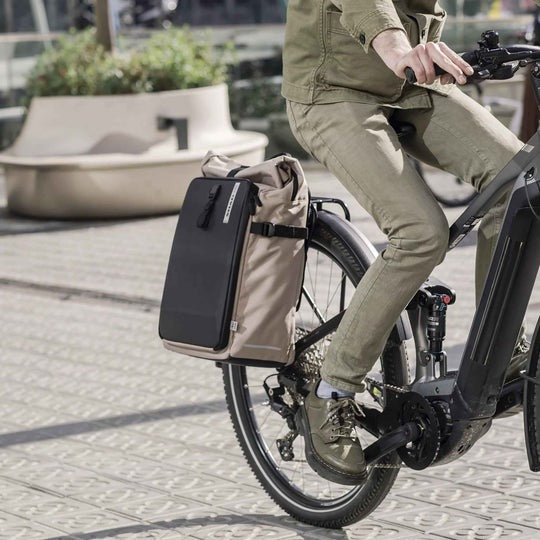 Sac en mode sacoche en déplacement