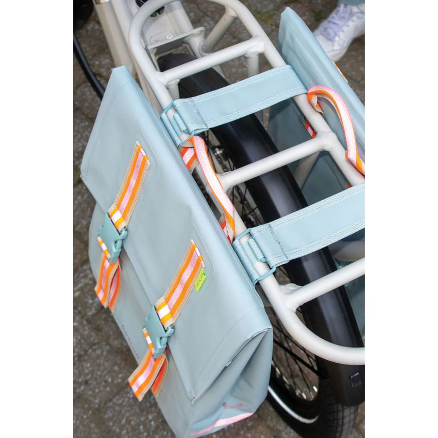 Sacoche double GoFluo Leon 2 X 23L compactée