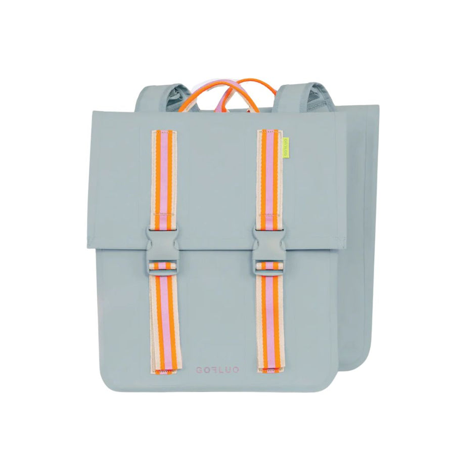 Sacoche double GoFluo Leon 2 X 23L Bleu