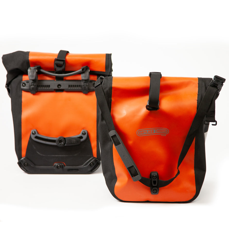 Sacoches Occasion Ortlieb Avant Sport Roller Free Rouge 2 x 12,5 L