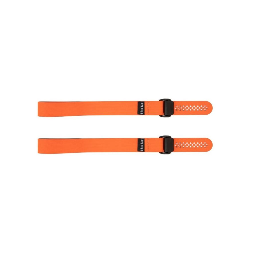 Sangle Restrap Fast Straps orange 45 cm, idéale pour maintenir un équipement roulé sur le vélo