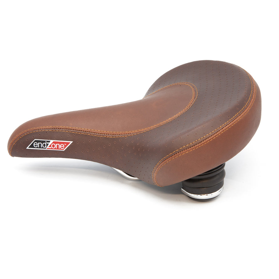retro fahrradsattel braun Velo Retro Cruiser Komfort-Fahrradsattel braun