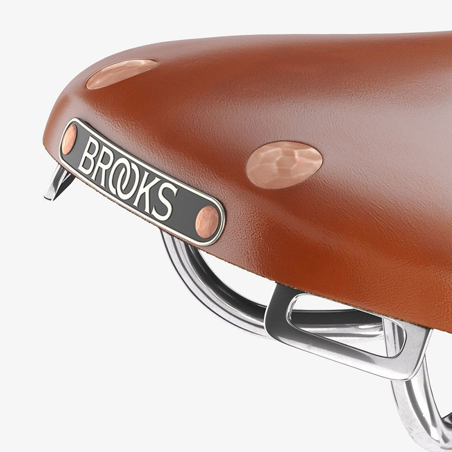 Selle Brooks Swift focus sur les œillets de fixation