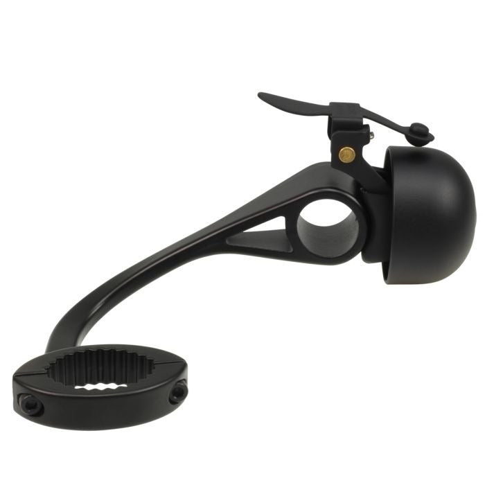 Campanello Per Bici In Metallo Nero GD – Suoneria Classica Per Manubrio - Foto 5