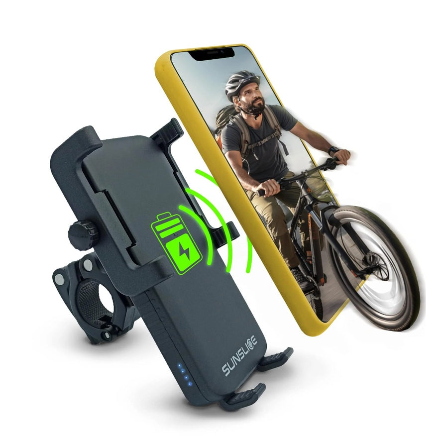 Support de téléphone avec batterie Cyclotron Sunslice #1