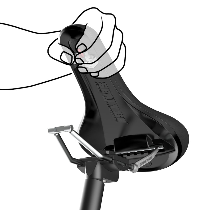 Selle de vélo amovible Seatylock Seatygo Urban