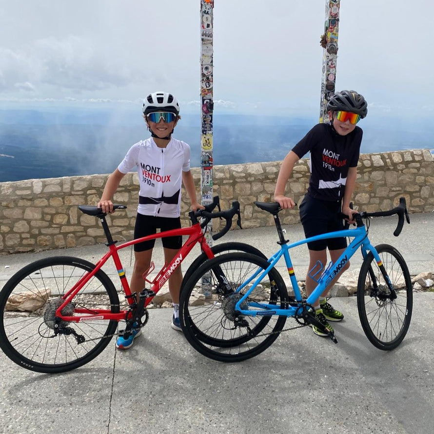 vélo bemoov route rouge et bleu