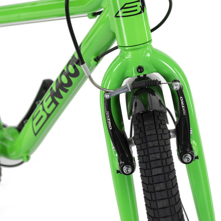 HQ-PARTS Kit Cavo Freno Intrecciato Verde Neon 68" + Guaina 60" + 2 Tappi