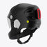 casque velo electrique virgo integral mips noir vue arriere avec feu led