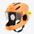 casque velo electrique virgo integral mips orange profil avec visiere