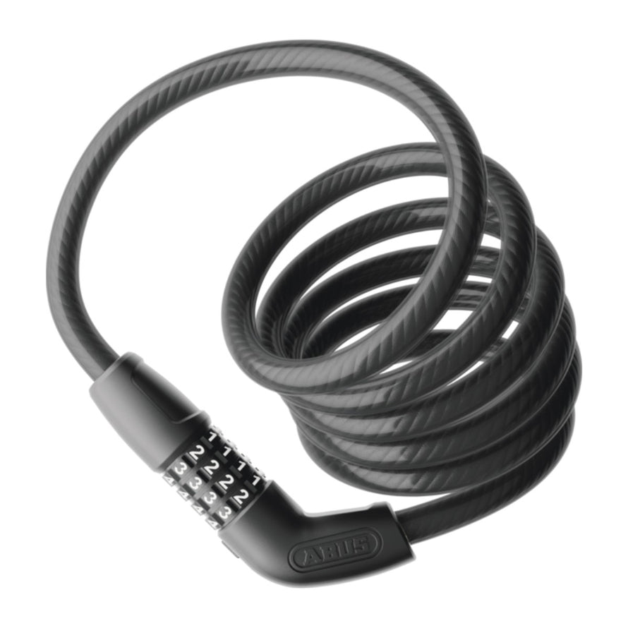 Antivol cable a code Abus Helix 180 cm pour securiser votre velo avec fiabilite