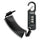 Antivol cable a code Abus Combiflex TripMate 180 cm noir pour securiser velo facilement