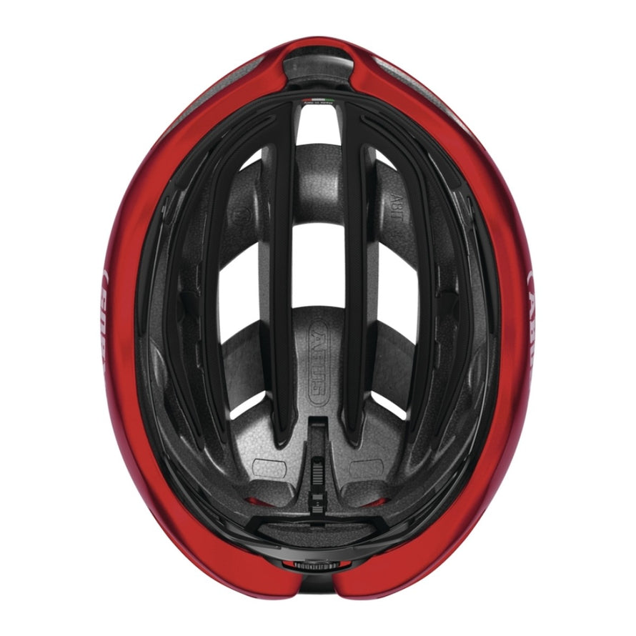 Casque velo ABUS AirBreaker 2.0 route, aero et leger avec systeme de ventilation innovant pour cyclistes exigeants