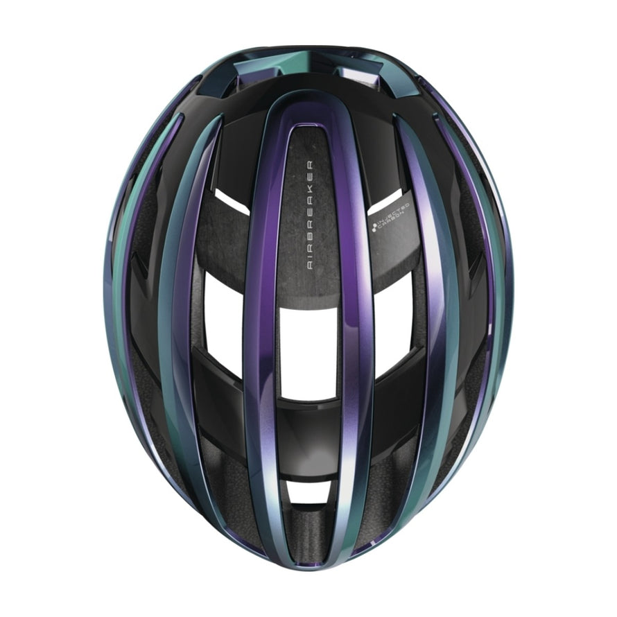 Casque velo ABUS AirBreaker 2.0 avec design aerodynamique et ventilation maximale pour cyclistes sur route