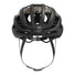 Casque ABUS AirBreaker 2.0 route avec motif leopard, aerodynamique et ventilation efficace pour cyclistes