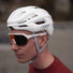 Casque velo route ABUS AirBreaker 2.0 blanc mat ultra leger et aerodynamique avec ventilation performante