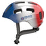 Casque vélo enfant Abus Youn-I 2.0 Supporter PSG tricolore, sécurité et confort pour jeunes cyclistes