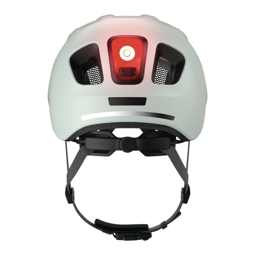Casque velo urbain Abus Youn-I 3.0 ACE avec feu arriere LED puissant pour securite et confort