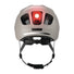 Casque velo urbain Abus Youn-I 3.0 ACE avec feu arriere LED actif pour securite accrue en ville