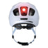Casque velo urbain Abus Youn-I 3.0 ACE avec feu arriere LED bleu pour securite et confort en ville