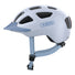 Casque velo urbain Abus Youn-I 3.0 ACE bleu avec visiere et feu LED arriere pour securite et confort en ville