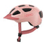 Casque velo urbain Abus Youn-I 3.0 ACE LED rose avec visiere et systeme de securite arriere