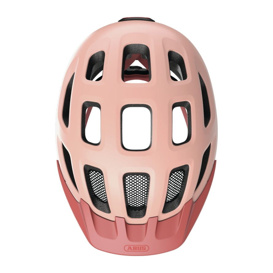 Casque velo urbain Abus Youn-I 3.0 ACE LED couleur rose avec excellente ventilation et securite active