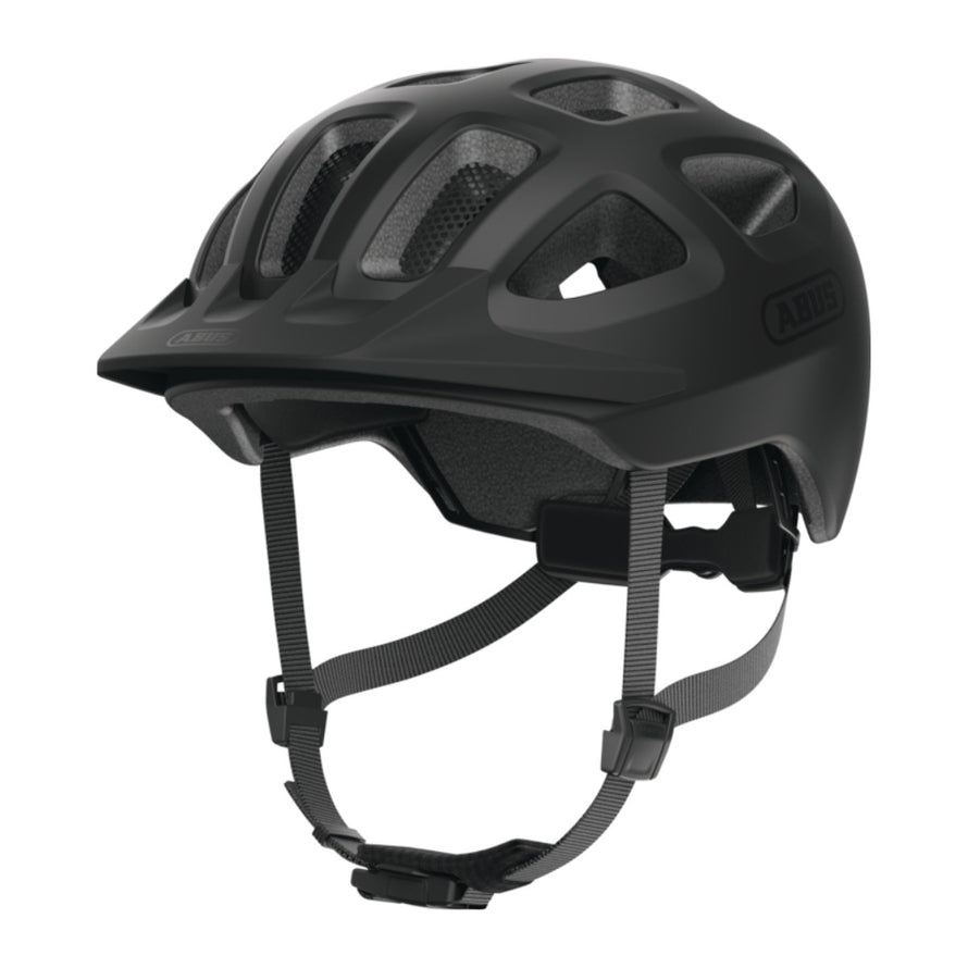 Casque Abus Youn-I 3.0 ACE avec feu LED et visiere, design urbain et ventilation optimale pour cyclistes