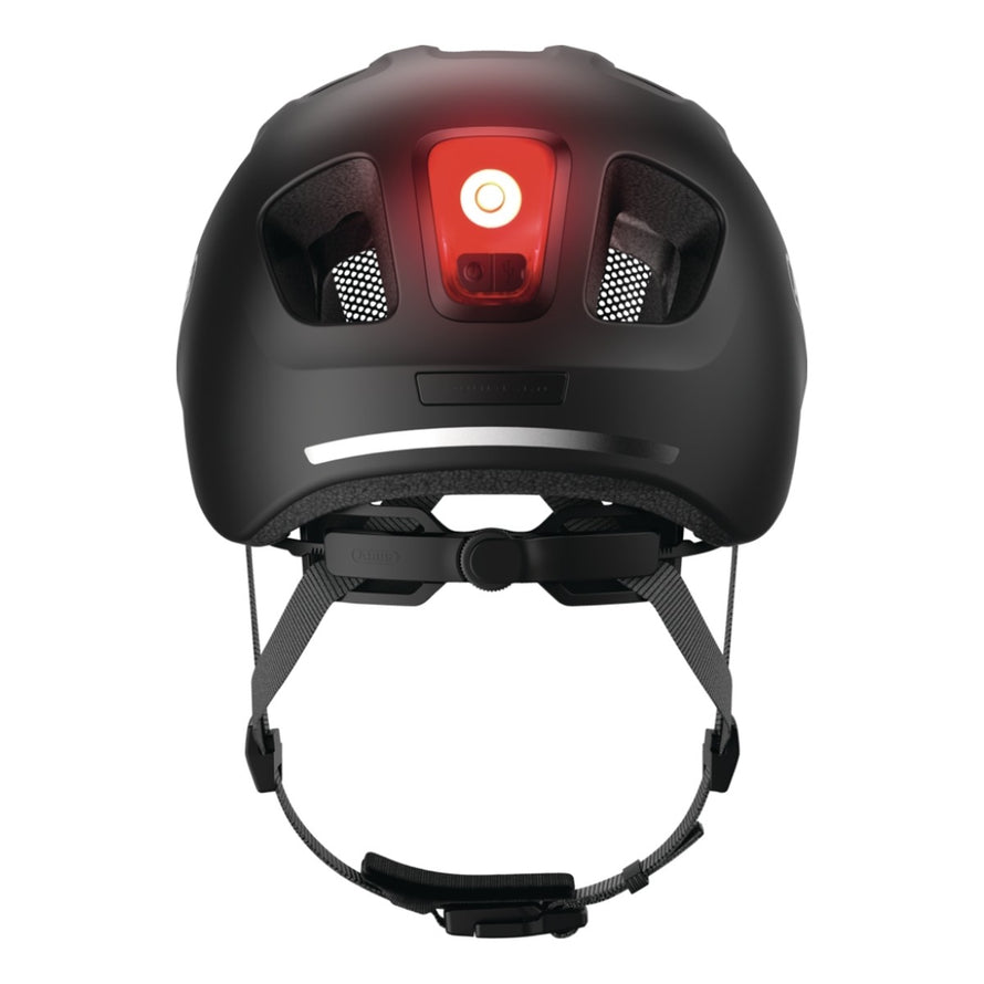 Casque velo urbain Abus Youn-I 3.0 ACE avec feu arriere LED pour une meilleure visibilite en ville