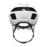 Casque ABUS MultiPlayer blanc pour vélo route et gravel vu de l'arrière avec système de réglage précis