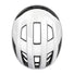 Casque ABUS MultiPlayer blanc pour velo route et gravel avec design aerodynamique et systeme de ventilation performant