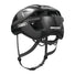 Casque ABUS MultiPlayer noir pour velo route et gravel vue arriere avec systeme de reglage securise et ventilation