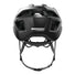 Casque ABUS MultiPlayer noir pour velo route et gravel vu de l'arriere avec systeme de ventilation et ajustement