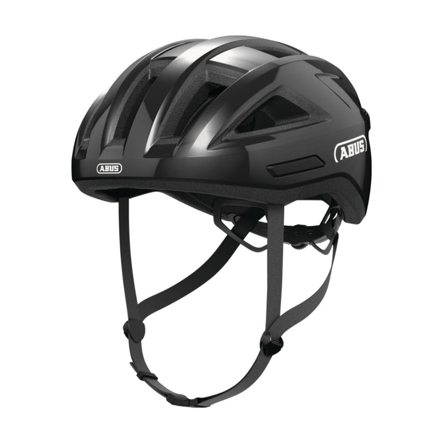 Casque ABUS MultiPlayer noir pour velo route et gravel avec ajustement securise et design epure moderne