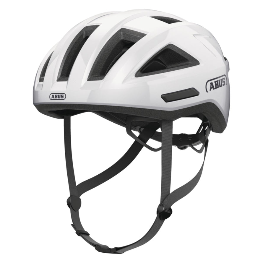 Casque Abus MultiPlayer MIPS blanc léger pour vélo route et gravel avec sécurité et confort avancés