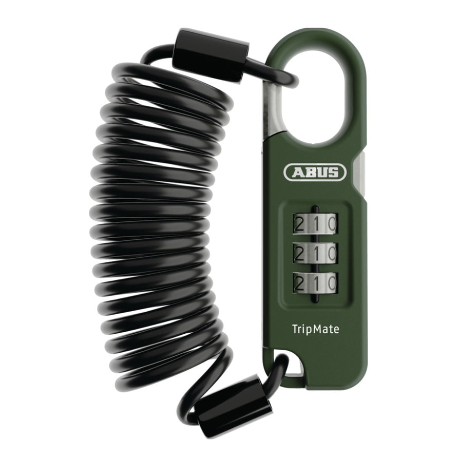 Antivol a code Abus Combiflex TripMate 180 cm cable spiral noir pour proteger votre velo