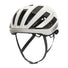 Casque velo route et gravel Abus WingBack blanc mat, leger et confortable avec ventilation efficace
