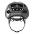 Casque Abus WingBack gris compact pour velo route et gravel avec systeme de ventilation efficace et ajustement precis