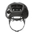 Casque Abus WingBack noir brillant pour velo route et gravel, securite renforcee et confort ajustable