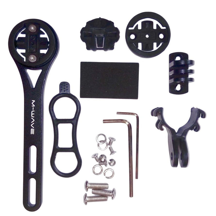 Accessoires fournis avec le support de compteur vélo GPS Davenport AeroSpoon de M-Wave