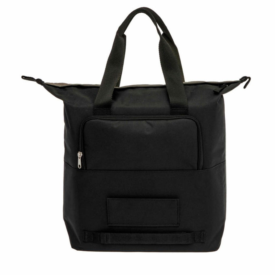 Sacoche vélo  réfléchissante Oslo Shopper 24L New Looxs noir et kaki