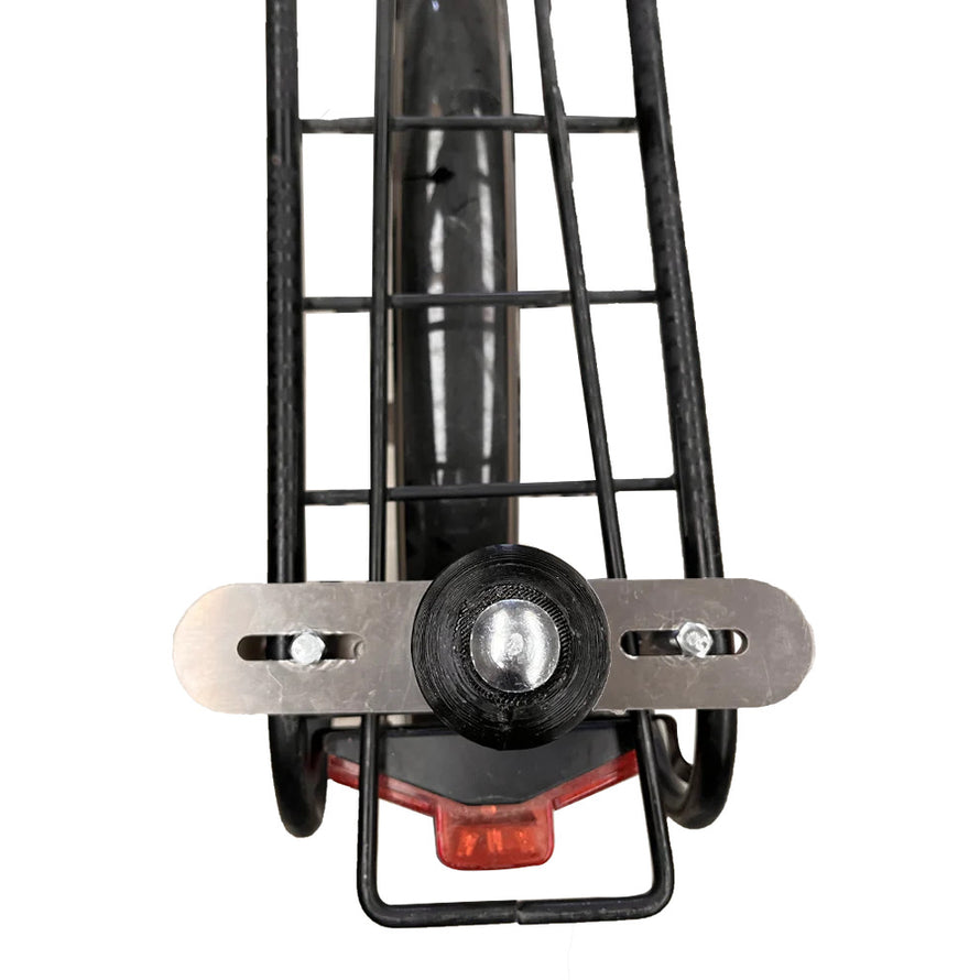 Adaptateur pour remorque Maïna Globe For You porte-bagages arrière vue du dessus